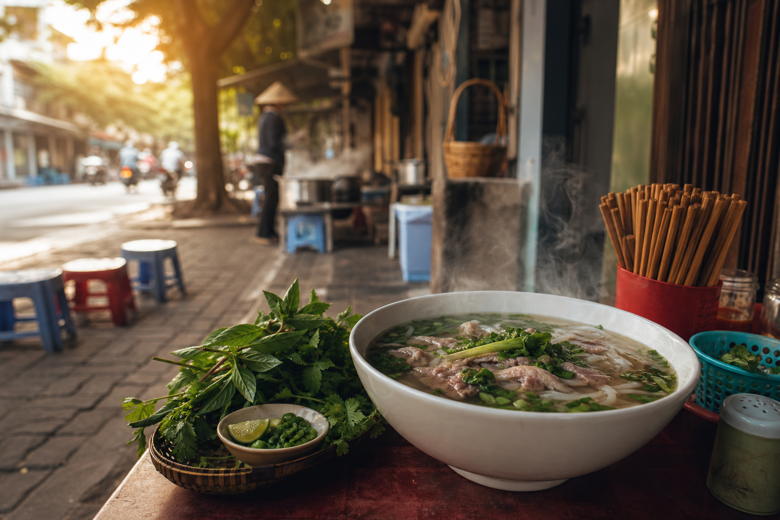 Warum die Einheimischen in Hanoi früh morgens Phở essen (und warum Sie es auch tun sollten)