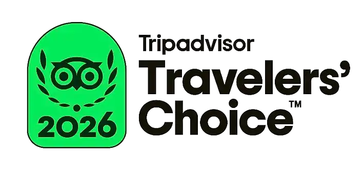 Tripadvisor Travelers' Choice 2026 award awarded to Free Walking Tours Hanoi team